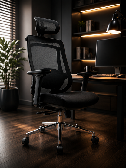 Silla de Escritorio Ergonomica Premium - Valtora - Icon Terra Plus