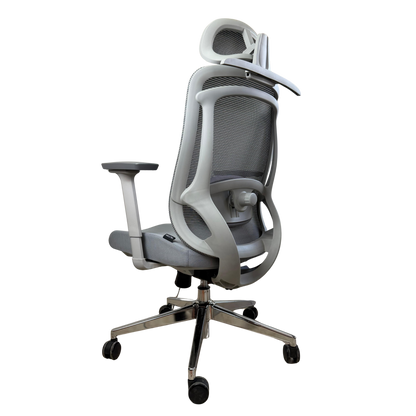 Silla de Escritorio Ergonómica Premium - Valtora - Icon Terra Plus Gris