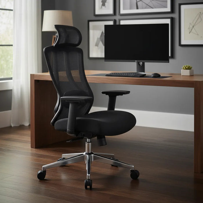 Silla de Escritorio Ergonómica Profesional - Valtora - Tiya Aqua