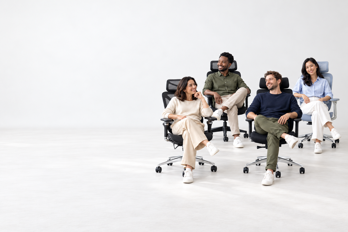 Sillas ergonómicas para equipos que rinden.