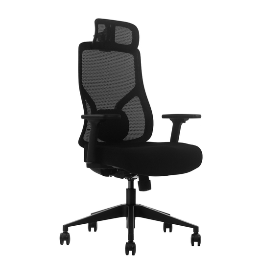 Silla ergonómica Valtora Kumo con malla elástica de 4 vías