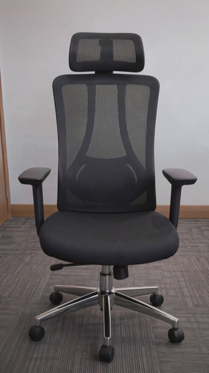 Silla de Escritorio Ergonómica Profesional - Valtora - Tiya Aqua