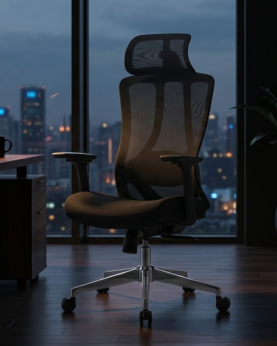 Silla de Escritorio Ergonómica Profesional - Valtora - Tiya Aqua